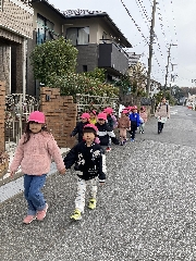 すみれ組だより☆彡お散歩の様子